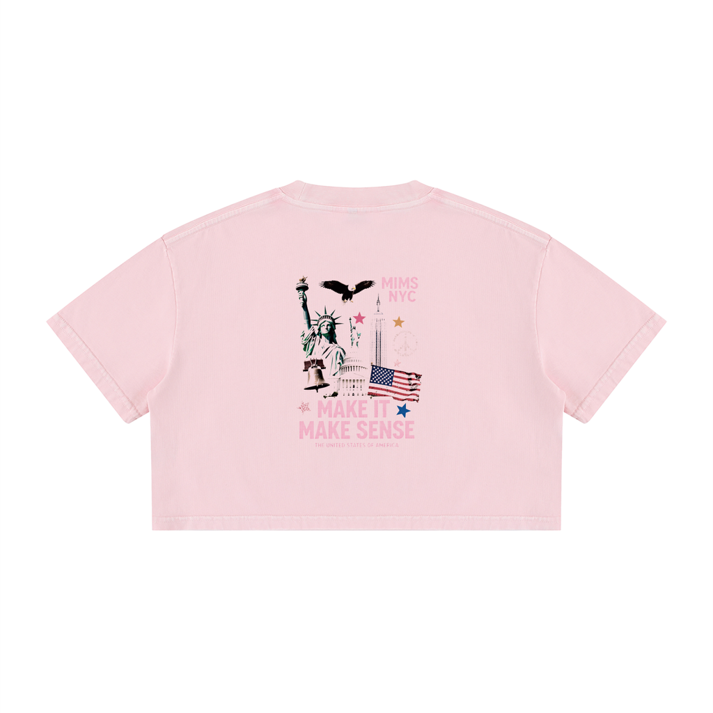 MIMS NYC  CROP T-SHIRT