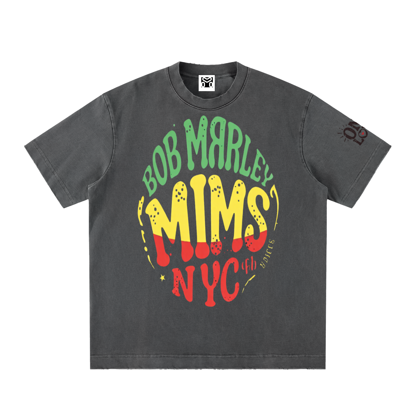 MIMS NYC BOB MARLEY  T-SHIRT