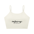 MIMS NYC Spaghetti Strap Yoga Sports Bra