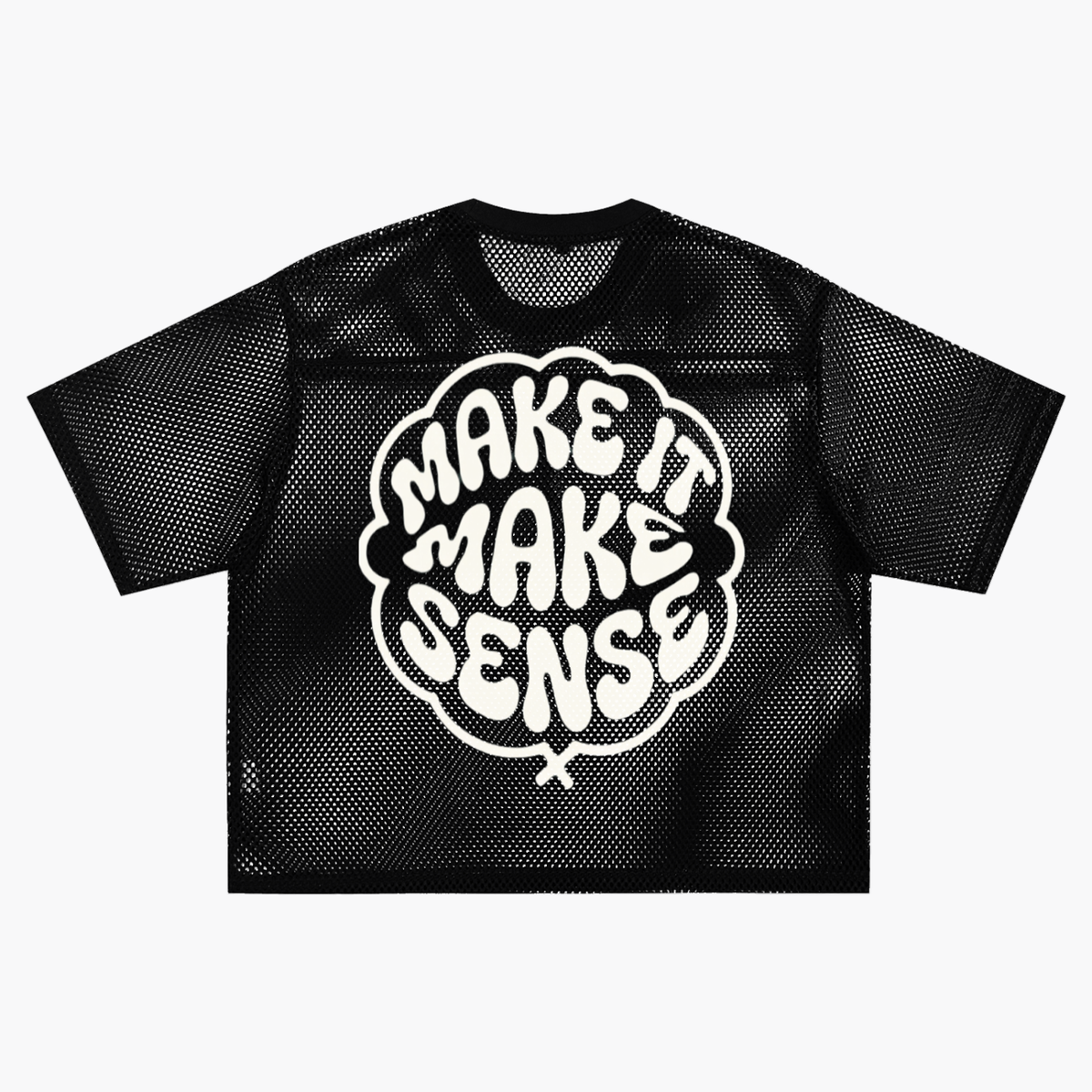 MIMS NYC BOXY NET T-SHIRT