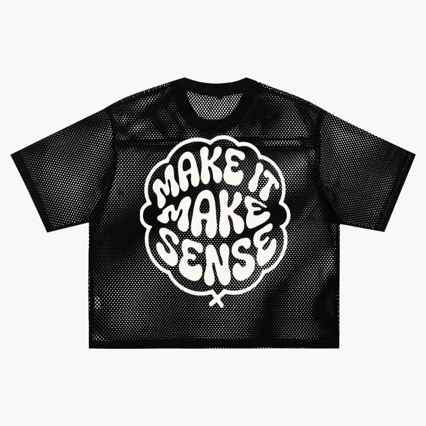 MIMS NYC BOXY NET T-SHIRT