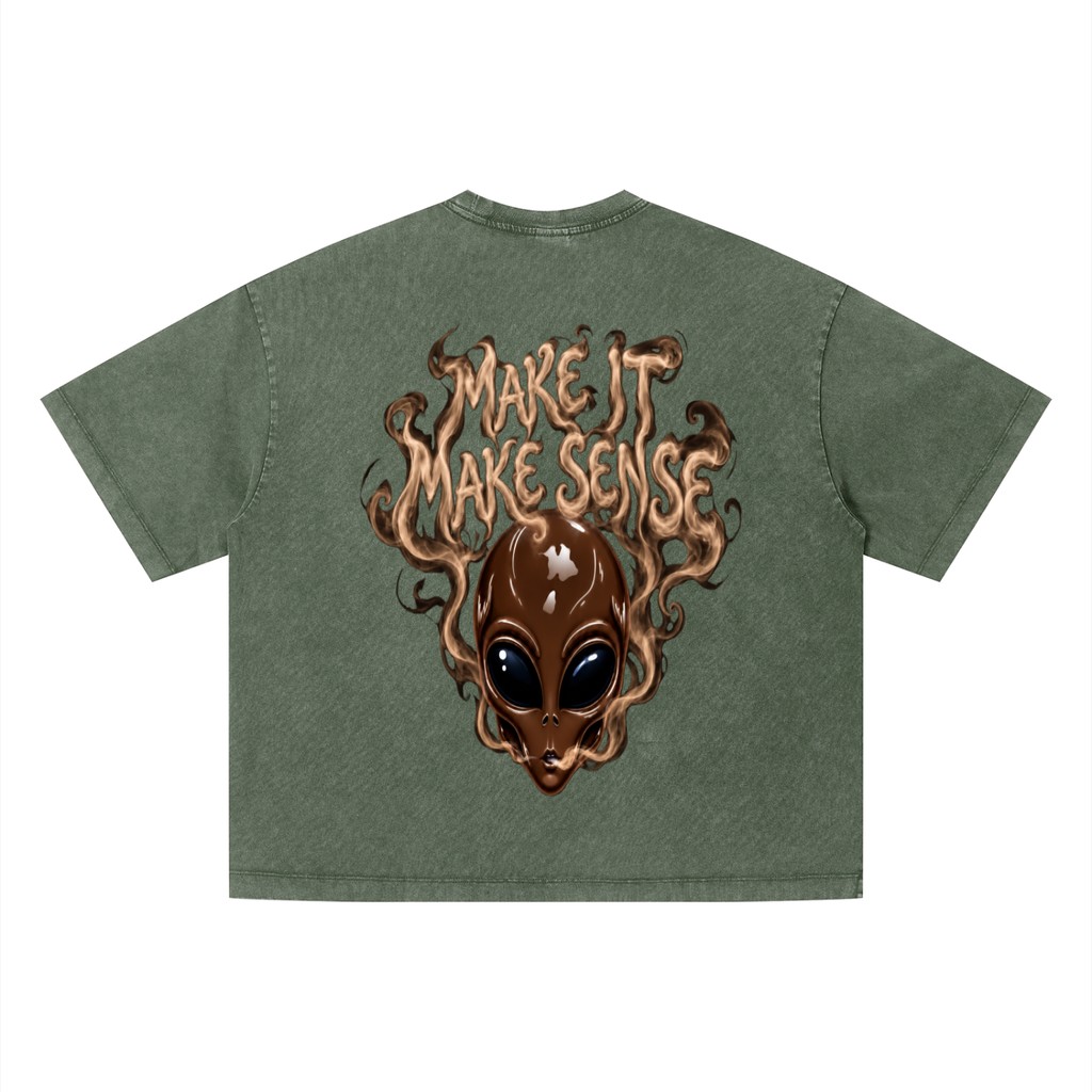 MIMS NYC ALIEN ARMY  BOXY T-SHIRT