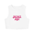MIMS NYC Women's Tight Crewneck Crop Tank Top