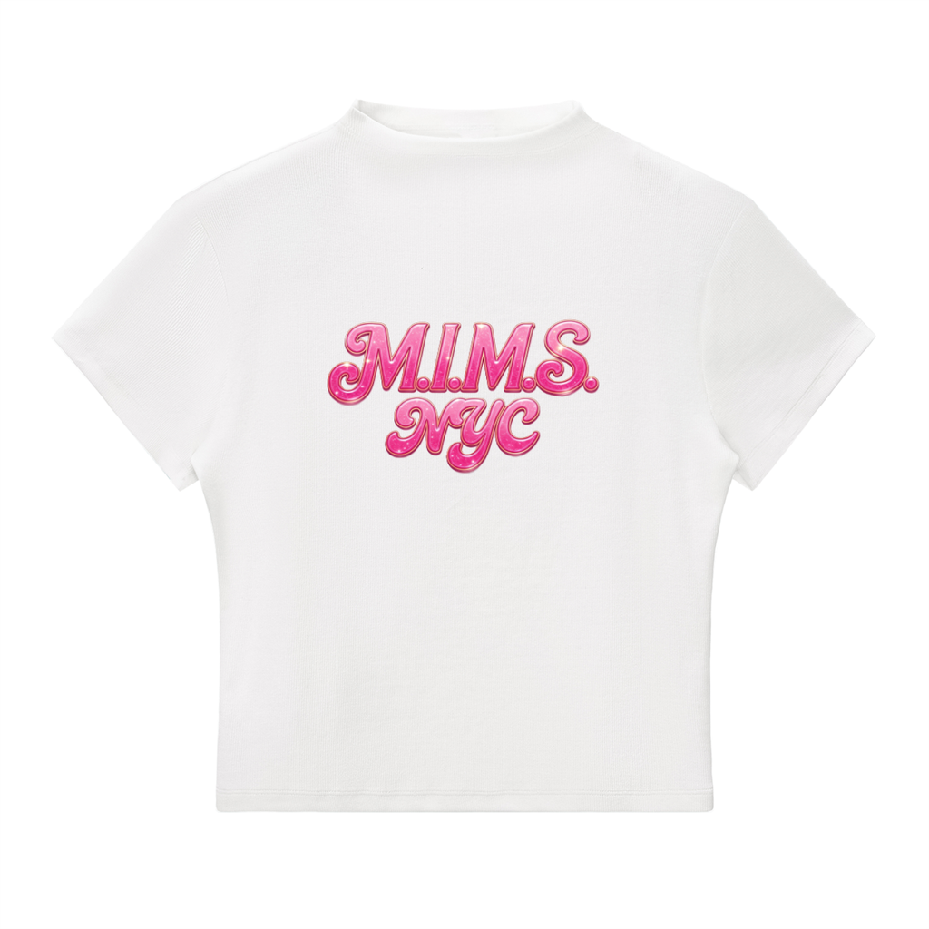 MIMS NYC Essential Slim Fit Mock Neck T-Shirt