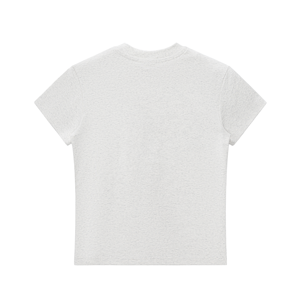 MIMS NYC Essential Bodycon Crewneck T-Shirt