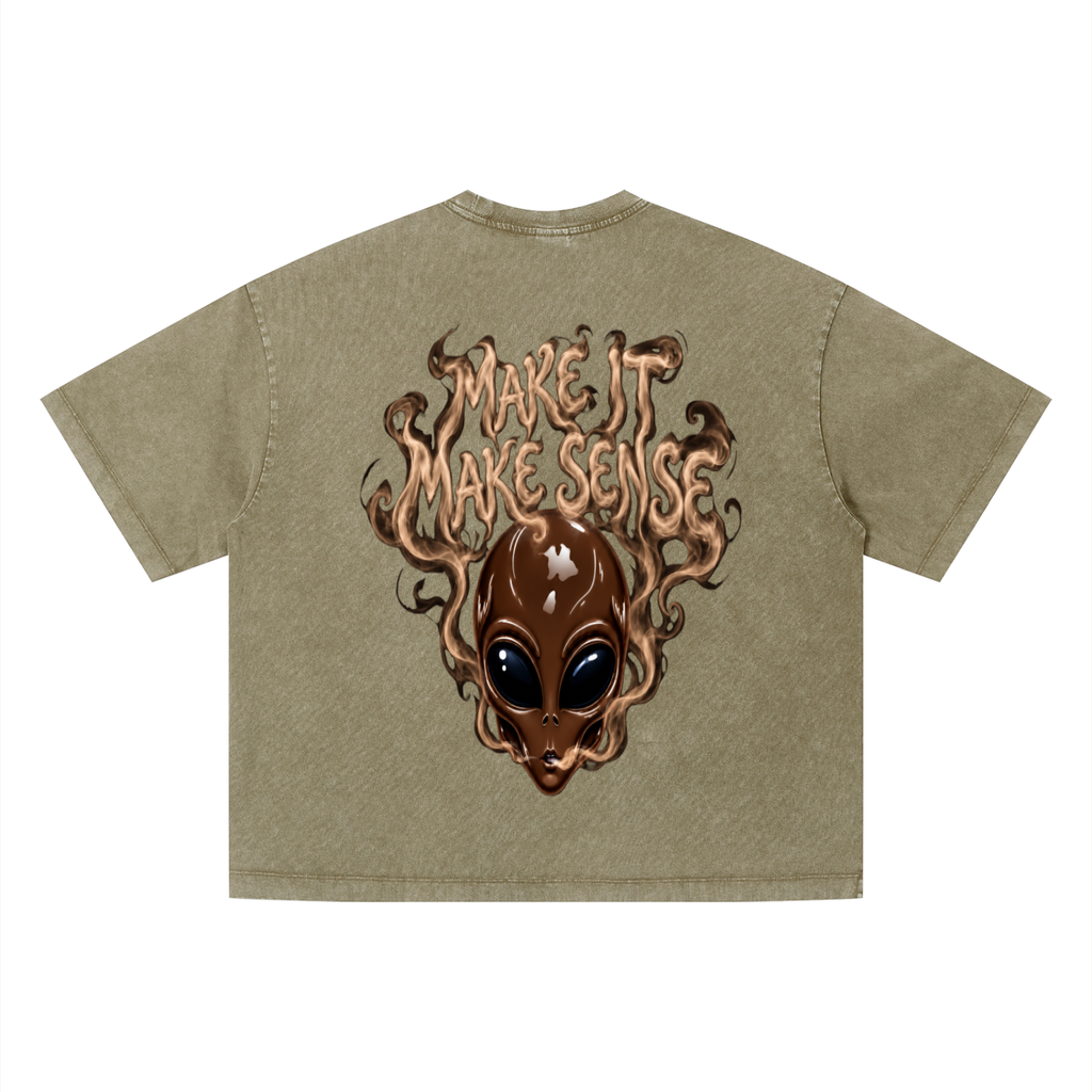 MIMS NYC ALIEN ARMY  BOXY T-SHIRT