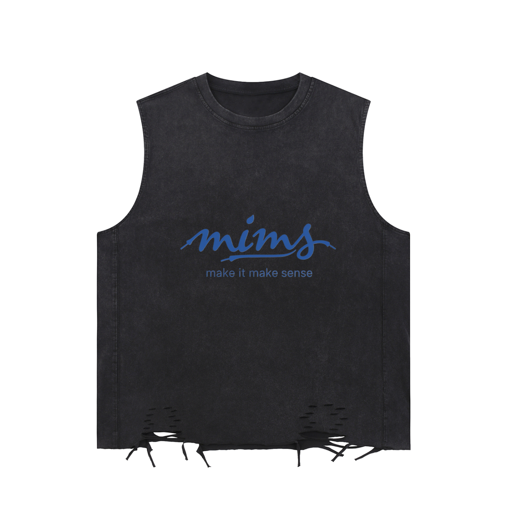 MIMS NYC
 Raw-Hem Tank Top