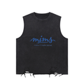 MIMS NYC
 Raw-Hem Tank Top