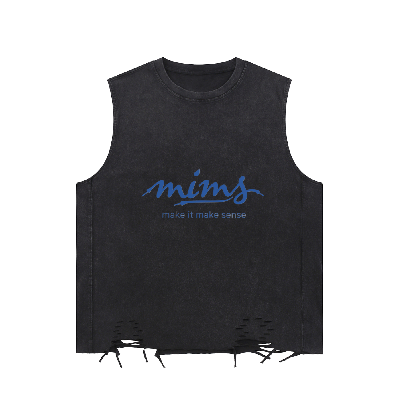MIMS NYC
 Raw-Hem Tank Top