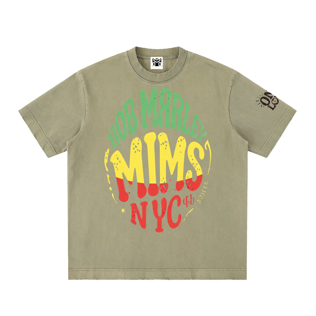 MIMS NYC BOB MARLEY  T-SHIRT