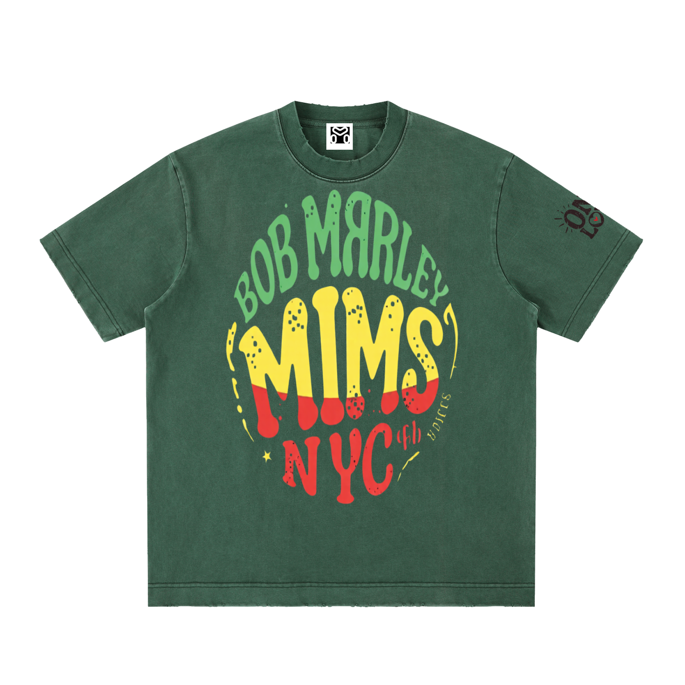 MIMS NYC BOB MARLEY  T-SHIRT