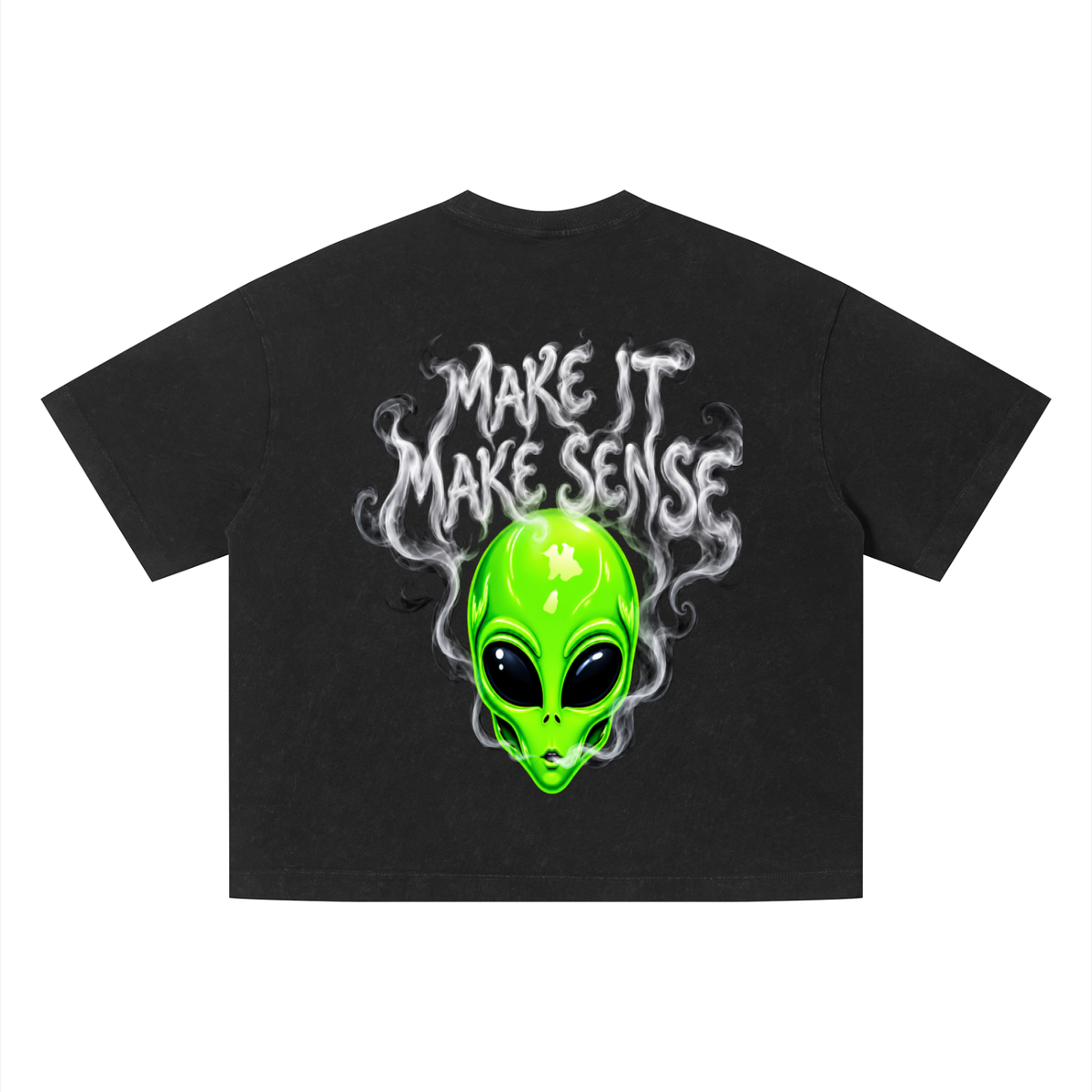 MIMS NYC  ALIEN PIZZA BOXY  T-SHIRT