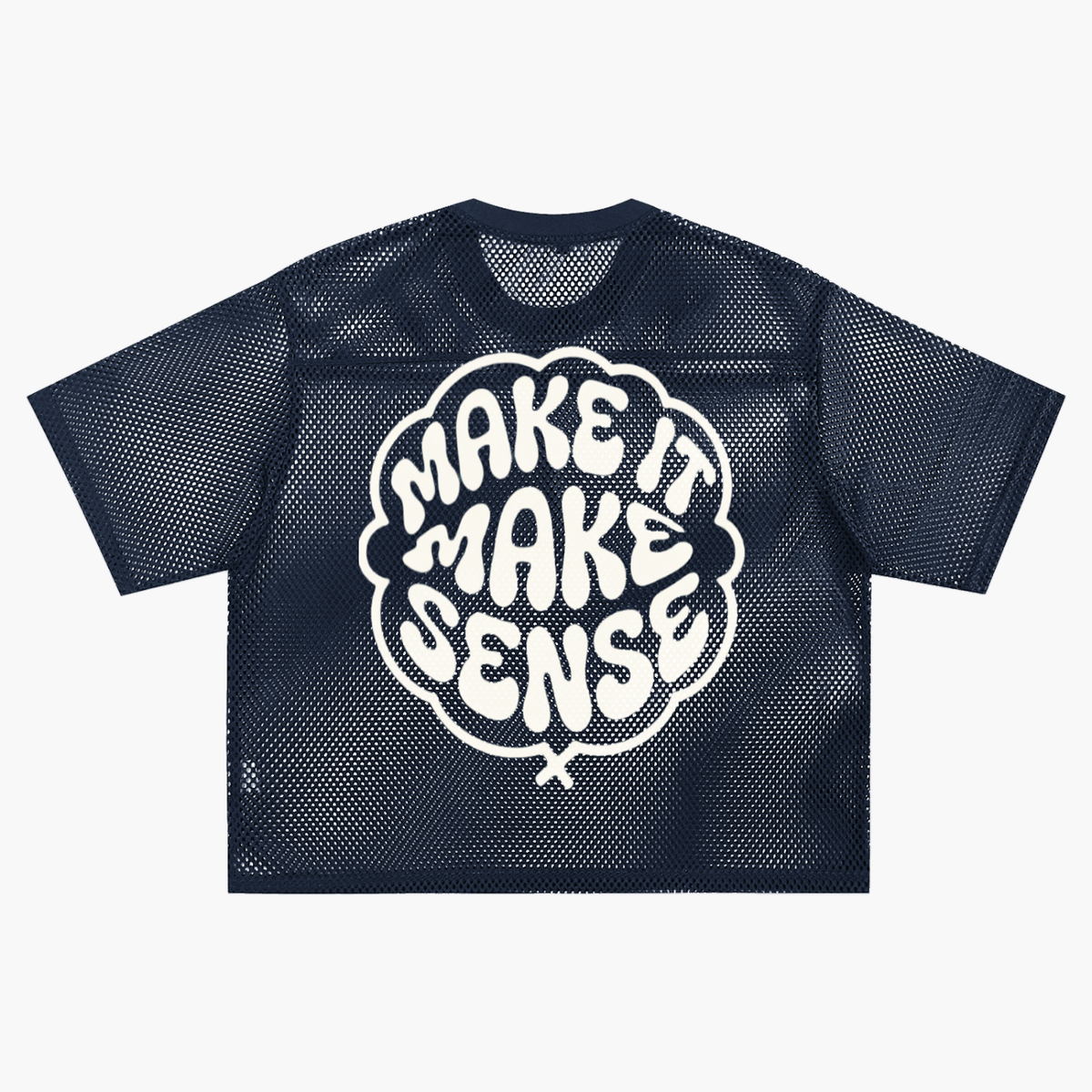 MIMS NYC BOXY NET T-SHIRT