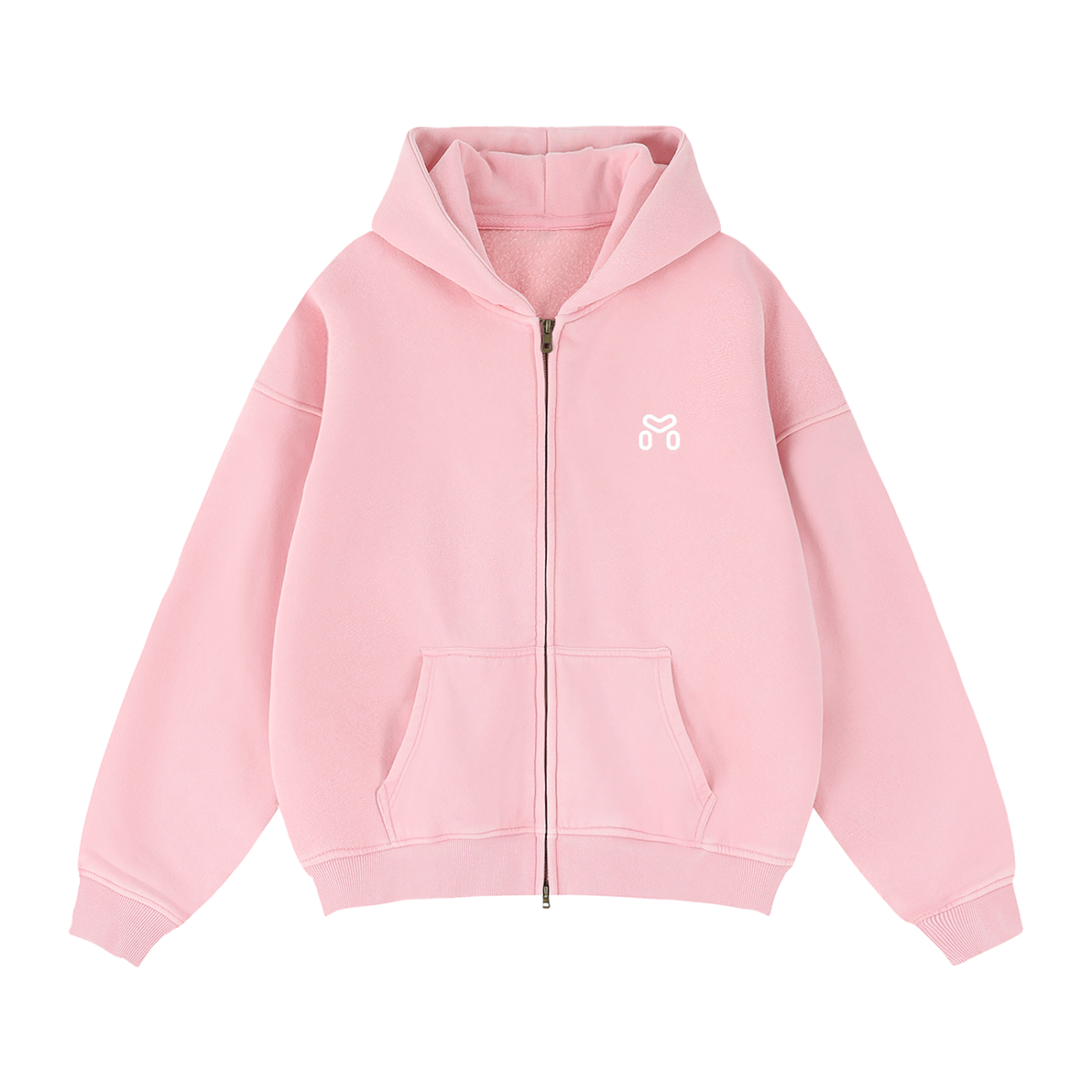 MIMS NYC ZIP BOXY HOODIE
