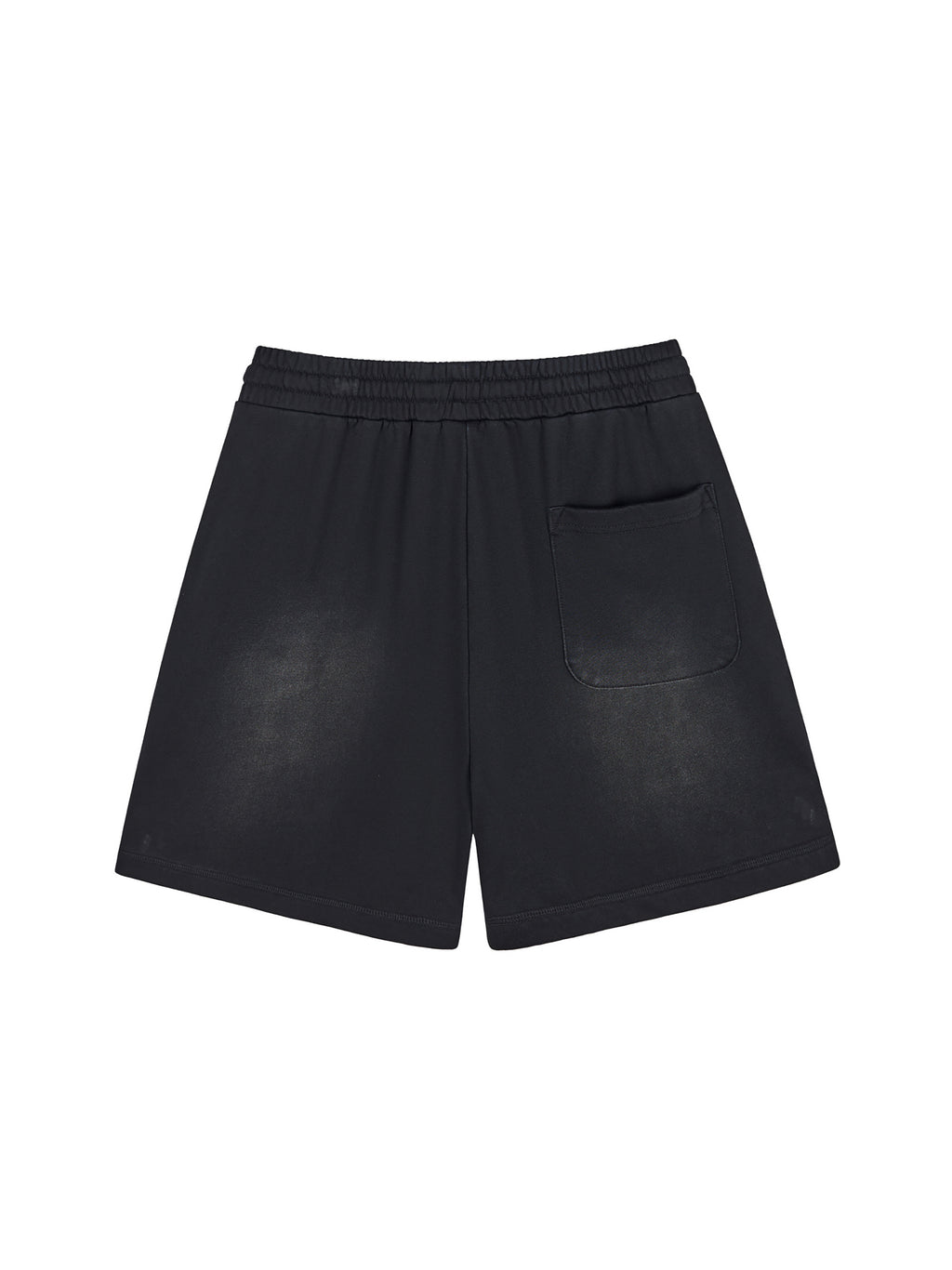 MIMS NYC Sun Fade Raw Edge Shorts